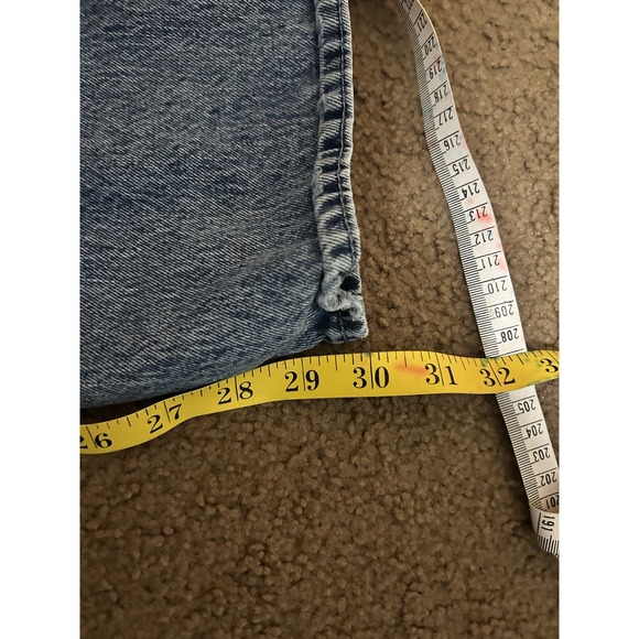 Hollister Low Rise Baggy Jeans Women 25 / 0 Light Wash Distressed Bow Detail - Picture 8 of 8